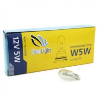 Лампа накаливания «ClearLight» W5W (12V, T10)