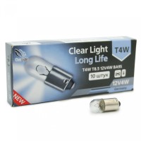 Лампа накаливания «ClearLight» T4W (12V, BA9S)