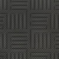 Экокожа стёганая «intipi» Maze (тёмно-серый/серый, ширина 1.35 м, толщина 5.85 мм) перфорация