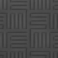 Экокожа стёганая «intipi» Maze (светло-серый/серый, ширина 1.35 м, толщина 5.85 мм)