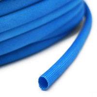 Термоизоляционный рукав стеклотканевый «belais» Ø10 мм*1 м (синий, до 500°C)
