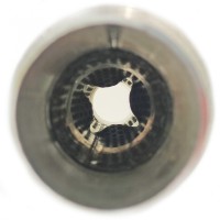 Пламегаситель (стронгер) перфорированный диффузор «DOR» d=102 mm Ø60*400 (алюминизированная сталь)