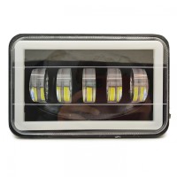Фара светодиодная «4x4» (5 LED + ходовые огни, 32.6W, 10-30V, 145*95*70 мм)