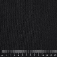Жаккард оригинальный «Диагональ» на поролоне (чёрный, ширина 1,75 м., толщина 4 мм.) огневое триплирование