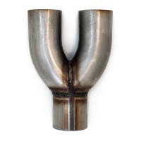 Рогатка Y-пайп Ø63-57-57 (нержавеющая сталь)