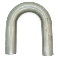 Труба гнутая Ø43, угол 180°, длина 500 мм (сталь)