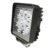 Фара светодиодная «4x4» (9 LED, 10W, 10-30V, 105*105*45 мм)