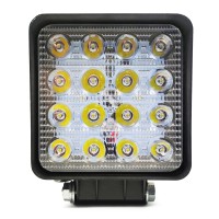 Фара светодиодная «4x4» (ближний свет, 16 LED, 23W, 10-30V, 105*105*55 мм)
