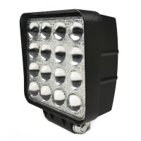 Фара светодиодная «4x4» (дальний свет, 16 LED, 23W, 10-30V, 105*105*55 мм)