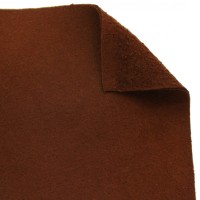 Замша искусственная «Premium» (оранжево-коричневая, ширина 1,4 м., толщина 0,8 мм.)