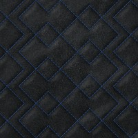 Замша искусственная стёганая Chain