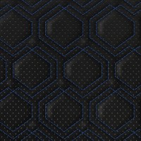 Экокожа стёганая Sixangle