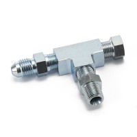 Тройник 1/8 NPT (заглушка, адаптер 1/8, адаптер 1/8-AN4)