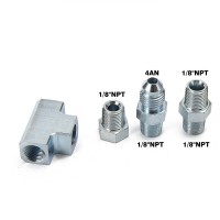 Тройник 1/8 NPT (заглушка, адаптер 1/8, адаптер 1/8-AN4)