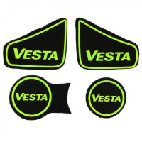 Коврики тканевые «Neon» Lada Vesta (жёлтый)