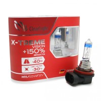 Лампы галогенные «ClearLight» H11 X-treme Vision +150% (12V-55W)