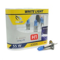 Лампы галогенные «ClearLight» H1 WhiteLight (12V-55W)