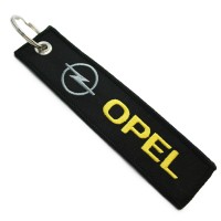 Брелок тканевый с вышивкой «Opel»