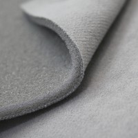 Потолочная ткань «Micro» на поролоне 3 мм (серый, велюр, ширина 1,7 м.)