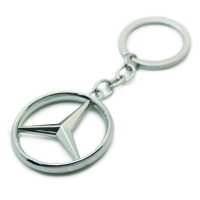 Брелoк «Mercedes» (металл, логотип на подвеске)