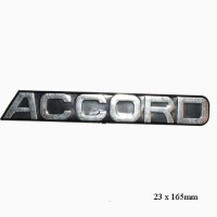 Accord" (планка хром на черном) 162*20