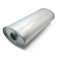 Глушитель универсальный «ТВС» прямоточный (алюминизированная сталь) Ø57*500