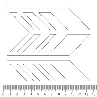 Экокожа стёганая «intipi» Plumage (чёрный/чёрный, ширина 1.35 м, толщина 5.85 мм)