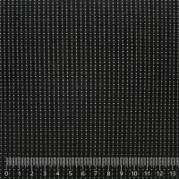 Жаккард оригинальный «SL» на поролоне (чёрно-серый, ширина 1,7 м., толщина 3 мм.) огневое триплирование