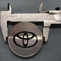 Колпачек колеса "Toyota" (69мм) alu To-89