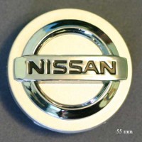 Колпачек колеса "Nissan Tida" (53мм) объемная (nc-005)