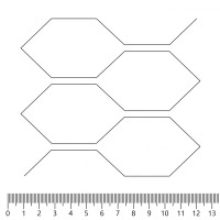 Экокожа стёганая «intipi» Snake (тёмно-серый/серый, ширина 1.35 м, толщина 5.85 мм) перфорация