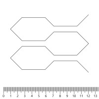 Экокожа стёганая «intipi» Viper (чёрный/бежевый, ширина 1.35 м, толщина 5.85 мм) перфорация