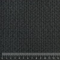 Жаккард «Пунктир» на поролоне (чёрно-белый, ширина 1,45 м., толщина 3 мм.) огневое триплирование