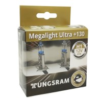 Лампы галогенные «General Electric / Tungsram» H1 Megalight Ultra +130% (12V-55W)