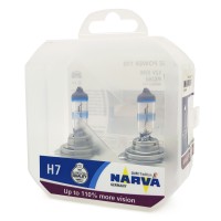 Лампы галогенные «Narva» H7 Range Power +110% (12V-55W)