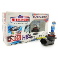 Лампы галогенные «Mitsumoro» HB4 +200 Plasma Effect (12V-51W, P22d)