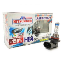 Лампы галогенные «Mitsumoro» HB4 +150 Laser Effect (12V-51W, P22d)