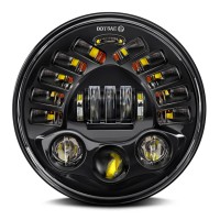 Фары светодиодные головного света LADA Niva, УАЗ, универсальные 7" (51 W, 18 LED CREE, 10-30 V, IP 67)