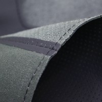 Оплетка на руль из натуральной кожи Hyundai i30 II 2012-2017 г.в. (для замены штатной кожи на руле с подогревом, черная)