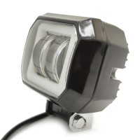 Фара светодиодная «4x4» два режима работы (2 LED, 14.5W, 10-30V, IP67, 72*82*53 мм)