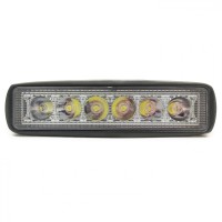 Фара светодиодная «4x4» (6 LED, 9.5W, 10-30V, 155*42*40 мм)