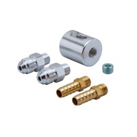 Тройник 1/8 NPT (заглушка, адаптер 1/8, адаптер 1/8-AN6)