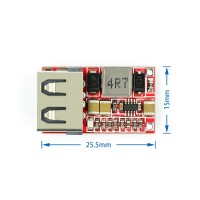 Модуль USB 6-24V → 5V, 3A (1*USB)