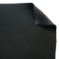 Экокожа на микрофибре «Belais» Nappa ETN (чёрная, ширина 1,4 м., толщина 1,35 мм.)