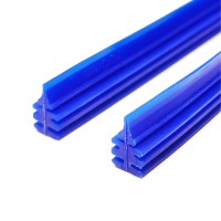 Лента стеклоочистителя силиконовая 700 мм (синяя, 2 шт.)