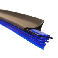 Лента стеклоочистителя силиконовая 700 мм (синяя, 2 шт.)