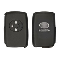 Чехол на ключ силиконовый для Toyota RAV4, Reiz, Yaris, Smart (чёрный)