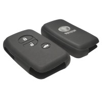 Чехол на ключ силиконовый для Toyota Crown, Smart, Highlander, Land Cruiser (чёрный)