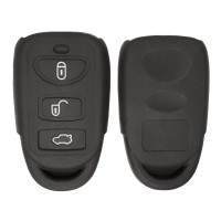 Чехол на ключ силиконовый для KIA Sportage, Cerato, Hyundai Elantra, Tucson (чёрный)