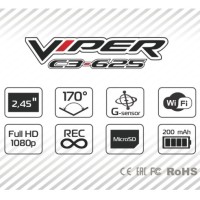 Видеорегистратор VIPER C3-625 Wi-Fi